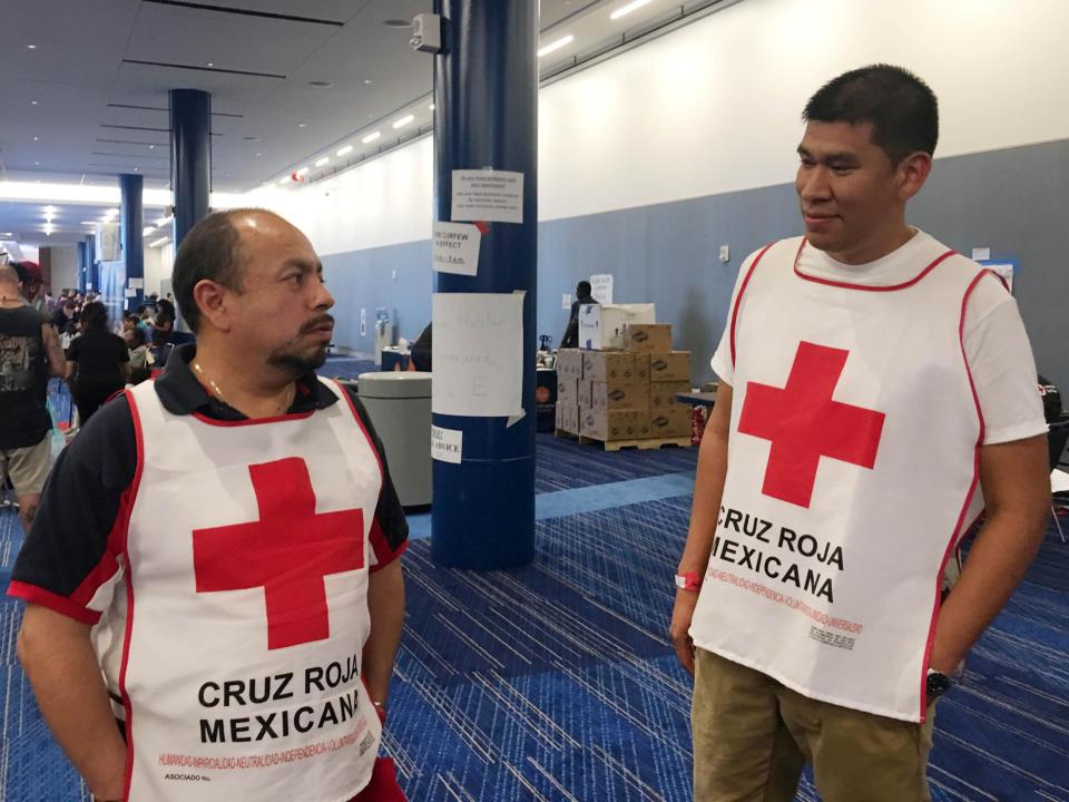 The Red Cross has come under fire from a politician and a judge in Houston, Texas, over its handling of the crisis created by Hurricane Harvey: Ruthy Munoz/Reuters
