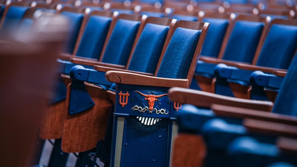 Hogg Auditorium now has better seating for 1,007 people.
