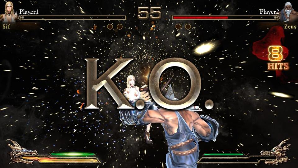 K.O.畫面