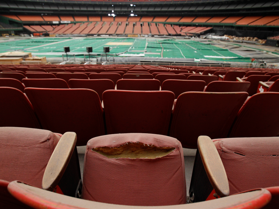 Astrodome houston abandoned