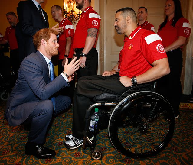 Prince Harry Launches The Invictus Games In Toronto on May 2 2016. Photo: Getty