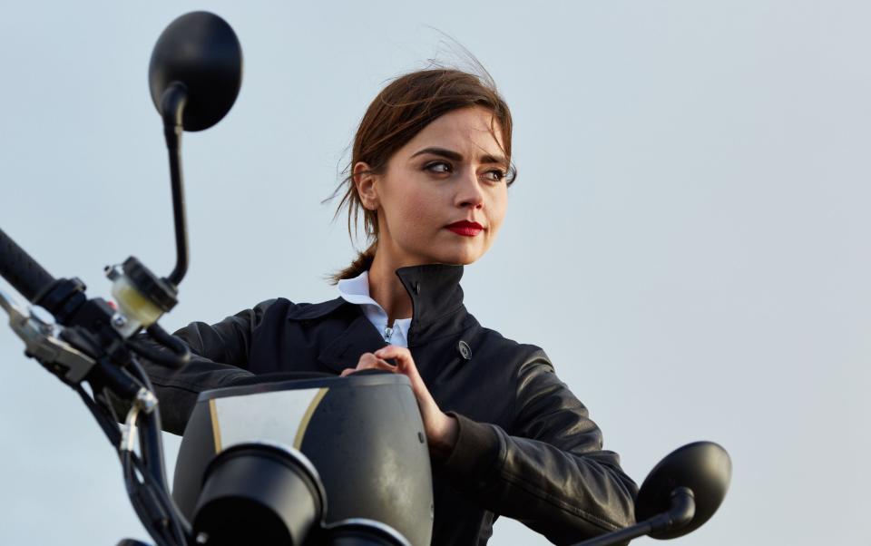 Jenna Coleman as Clara Oswald in Doctor Who episode Invasion of the Zygons - Simon Ridgway/BBC