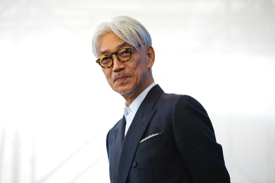 坂本龍一為《怪物》製作配樂。（圖／美聯社）