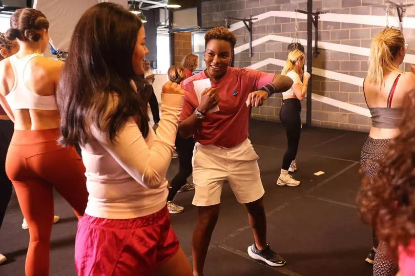 The session is available for women to download at their leisure and features the West Yorkshire star demonstrating different boxing techniques and basic defence moves
