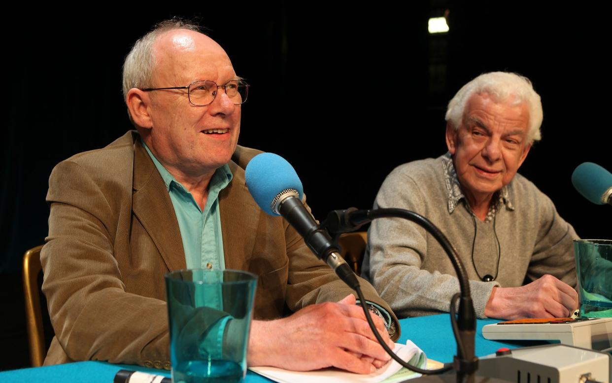 Graeme Garden and Barry Cryer collaborate on I'm Sorry I Haven't a Clue - BBC