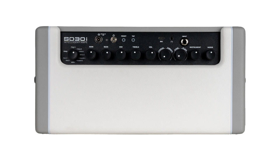 Mooer Audio SD30i smart practice amp control panel