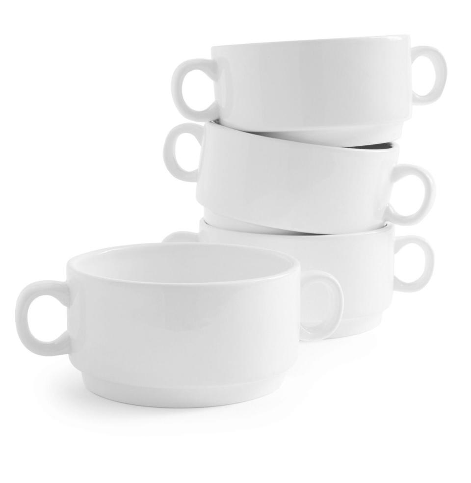 Double-Handle Soup Bowls