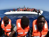 More than 10,000 people have died attempting to cross the Mediterranean to Europe since 2014, the United Nations says