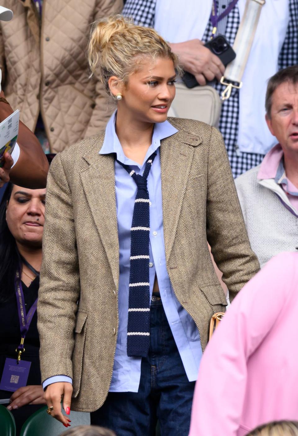 celebrity sightings at wimbledon 2024 day 13