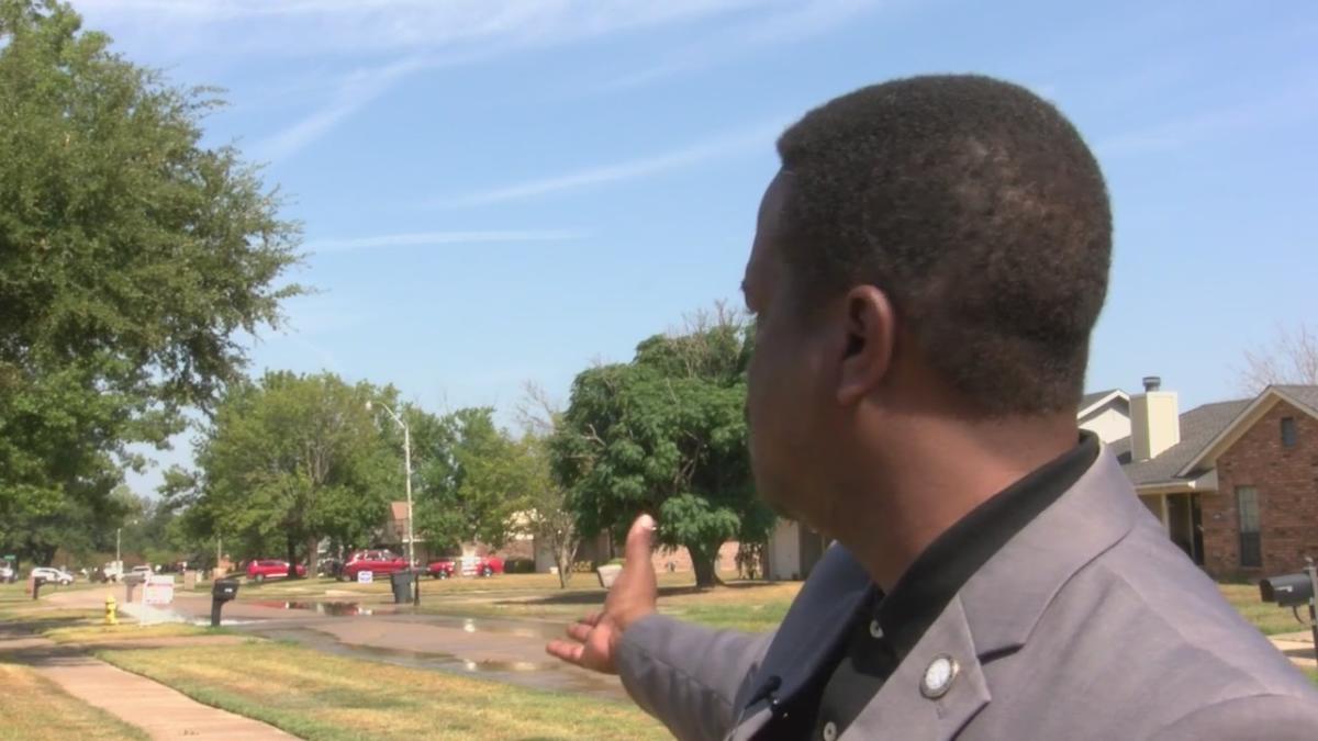 Discolored Water Washes Into The Golden Meadows Neighborhood 3071