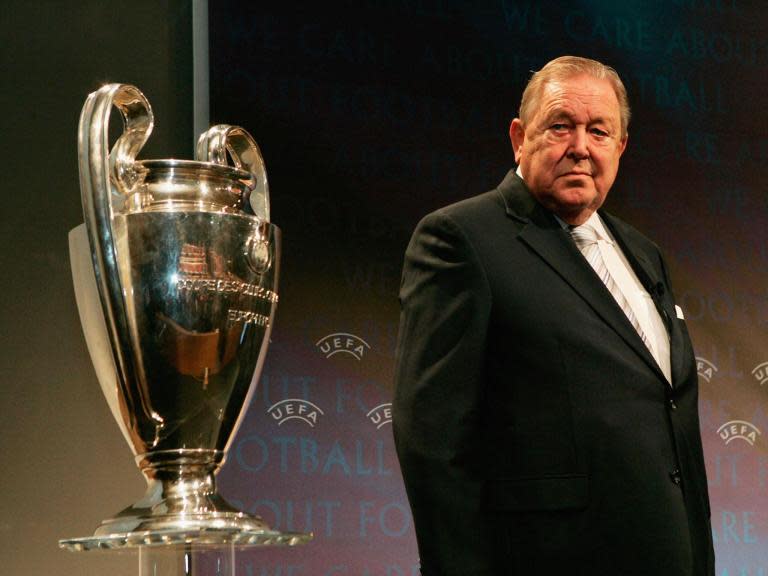 Pride of place in Lennart Johansson’s office at Sweden’s national stadium in Stockholm went to an award inscribed “Father of the Champions League”. The only thing he prized as highly from his 17-year tenure as president of European football’s governing body was his scandal-free reputation.Johansson, who has died aged 89 after a short illness, was Uefa’s longest-serving president, holding office from 1990 until 2007. The avuncular, jowly Swede, backed by his German secretary general Gerhard Aigner, was the prime mover in expanding the European Cup into a lucrative new competition which was branded the Champions League. And, as he enjoyed saying – in a pointed aside against his rival Sepp Blatter, who is currently serving a six-year ban from football administration for unethical conduct – he did it without recourse to corruption.Born in Stockholm, Johansson was eight years old when he saw the first match played by the AIK club at Rasunda Stadium in the capital’s Solna suburb in 1937. On leaving school at 15 he joined a firm manufacturing linoleum, progressing from orders clerk to chairman of the board. During his rise through the ranks he also became chairman of bandy – a form of hockey played on ice – at AIK. He followed the club’s football team avidly and held the chairmanship there too from 1967 to 1980, going on to become president of the Swedish FA from 1984 to 1991.Johansson was elected president of Uefa in 1990, when he was also appointed vice-president of Fifa, the ruling body of world football. It was a time of great change in European football. Vast new revenue streams were beginning to come into the game from television and sponsorship, while the relationship between players and clubs in regard to contracts was rapidly changing in favour of the former.Uefa had 32 member nations when he took over. There were only seven full-time employees, the annual turnover was 15m Swiss francs and the offices were in a suburb of Swiss capital Bern. When he departed in 2007 a staff of 200 oversaw football in 52 countries, the turnover was SFr200m and the HQ was on the waterfront at Lake Geneva.The transformation owed much to the huge success of the Champions League. Johansson’s desire to change the original format, whereby only the champions of each country participated, provoked widespread criticism. He recalled in 2017: “Only two of us, me and the secretary general, believed in it. We met a lot of opposition, even from people within Uefa, who disliked the idea of changing the format of the old European Cup.” The global popularity of the Champions League, along with the growth in earning power and prestige of the four-yearly European Championship for international teams which Johansson oversaw, ensured that Uefa developed from an administrative organisation to a commercial enterprise during his time at the helm. In 1998 he challenged Blatter for the Fifa presidency. The Swiss man won, prompting Johansson to allege that his opponent “bought” votes. He lost the Uefa presidency in 2007 to the former France captain Michel Platini despite claiming he had delivered “17 years of uninterrupted success with no scandals”. Johansson’s backers included the great West Germany captain and coach Franz Beckenbauer, who called him “a man of directness, honesty and integrity”. He carried on watching his beloved AIK even after suffering a stroke two years ago. In one of his final interviews he reflected that players’ salaries were “out of control”. As for the influence of TV, he added: “Sometimes I think things have perhaps gone too far.”But his legacy seems assured, Platini paying tribute on his passing: “He created and handed down to the world one of its most beautiful competitions, the Champions’ League.”Johansson, who remained honorary president of Uefa until his death, married twice and had five children. His second wife, Lola, died in 2017.Nils Lennart Johansson, football administrator, born 5 November 1929, died 4 June 2019