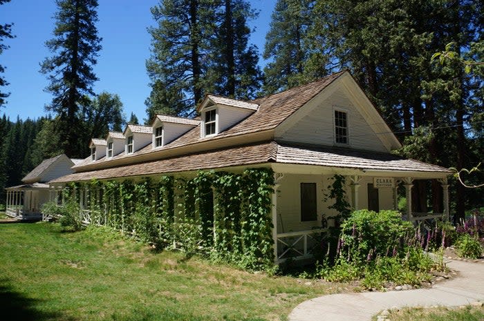 The Clark Cottage, part of Wawona Hotel in Yosemite