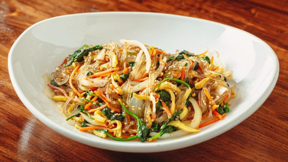 Korean japchae