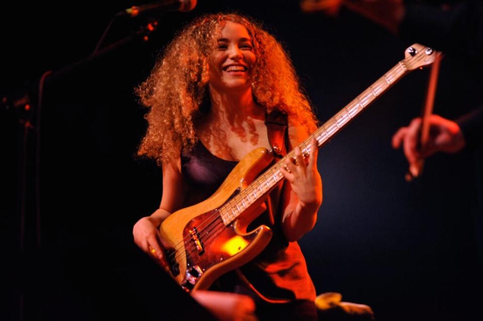 Tal Wilkenfeld performing at the Bass Player LIVE! Concert and Awards Show at The Fonda Theatre on November 9, 2013 in Los Angeles. (Credit: Michael Tullberg/Getty Images)