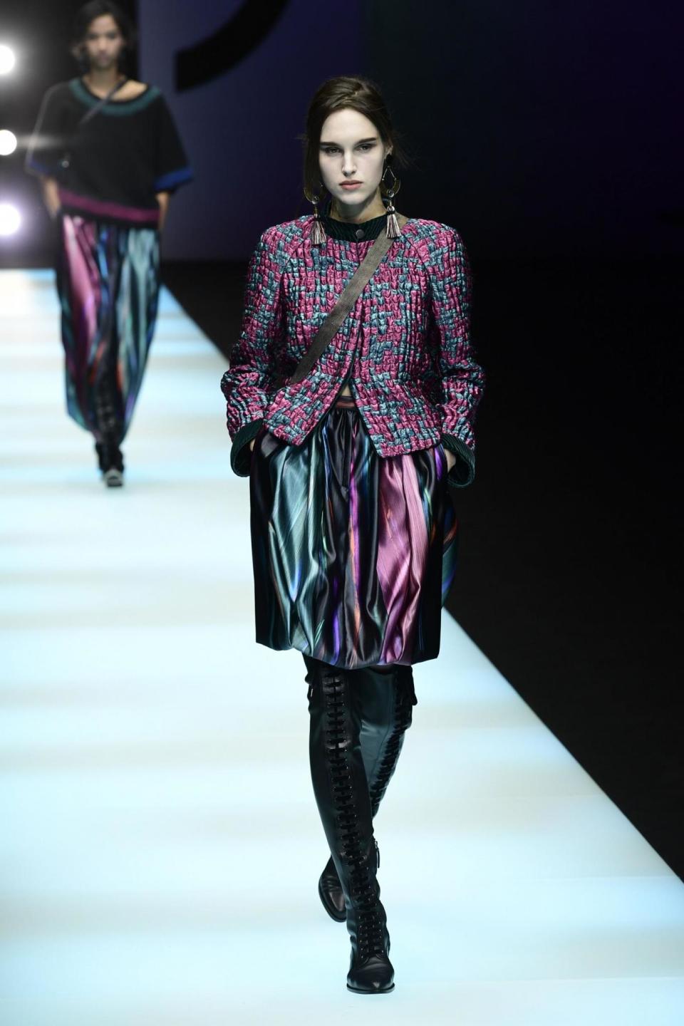 Giorgio Armani Autumn/Winter 2018/2019 collection, Milan Fashion Week (Getty Images)