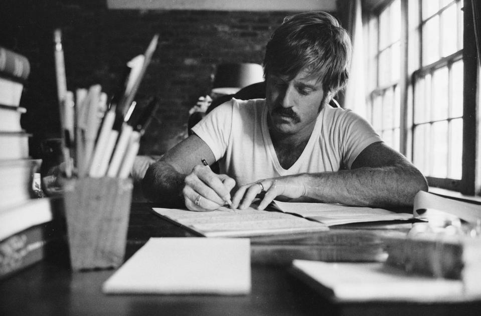 <p>Robert Redford photographed in Utah in February 1970.</p>