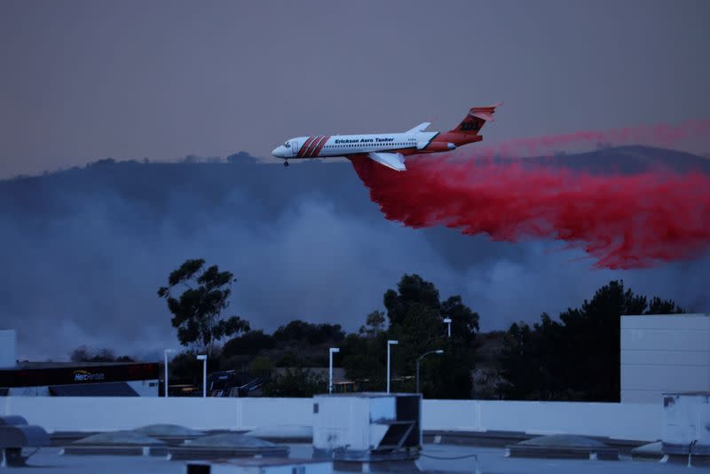 Silverado Fire in California