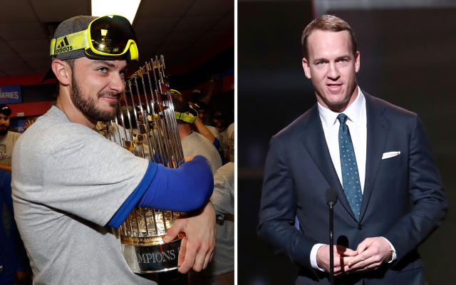 How Peyton Manning made Kris Bryant really appreciate winning the