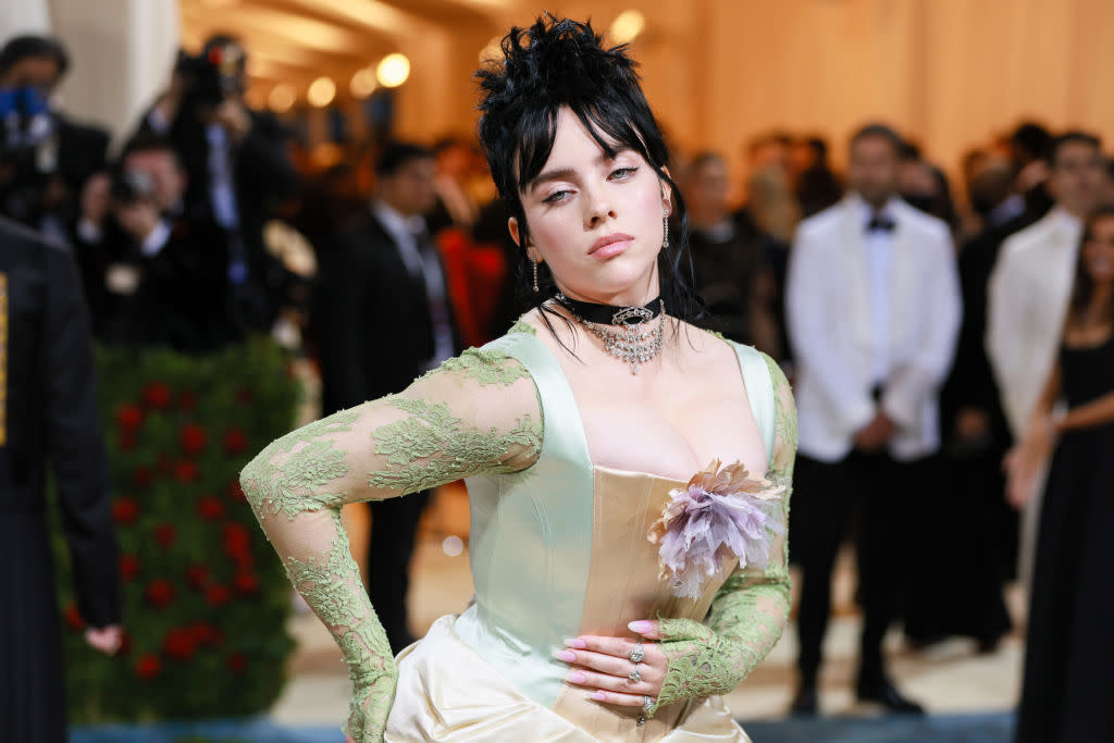 Billie Eilish attends The 2022 Met Gala at The Metropolitan Museum of Art on May 2 in New York City.