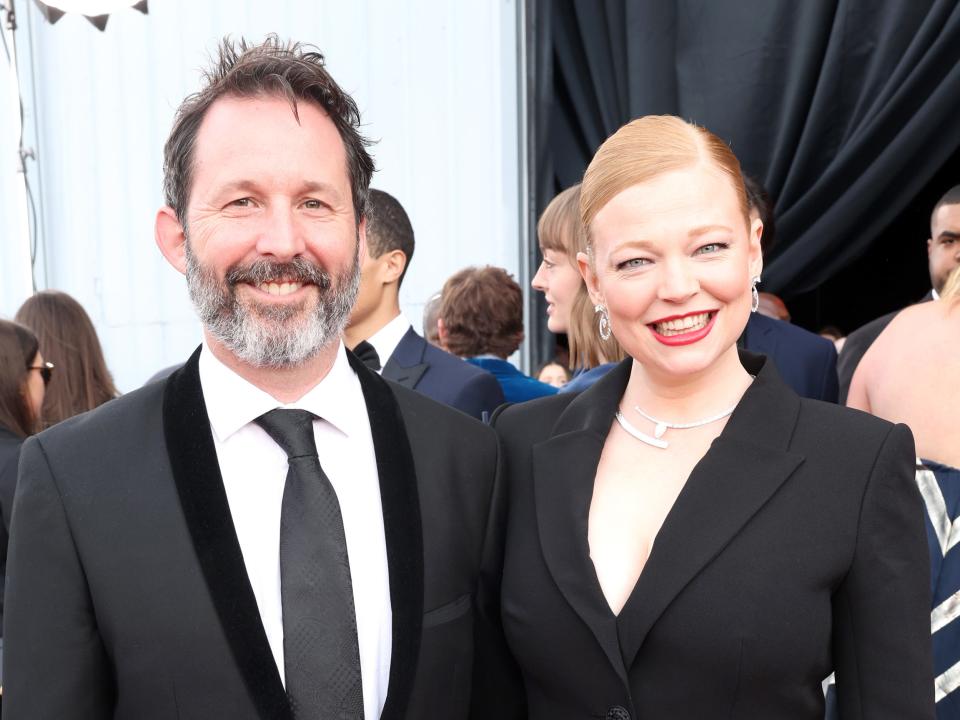 Dave Lawson and Sarah Snook