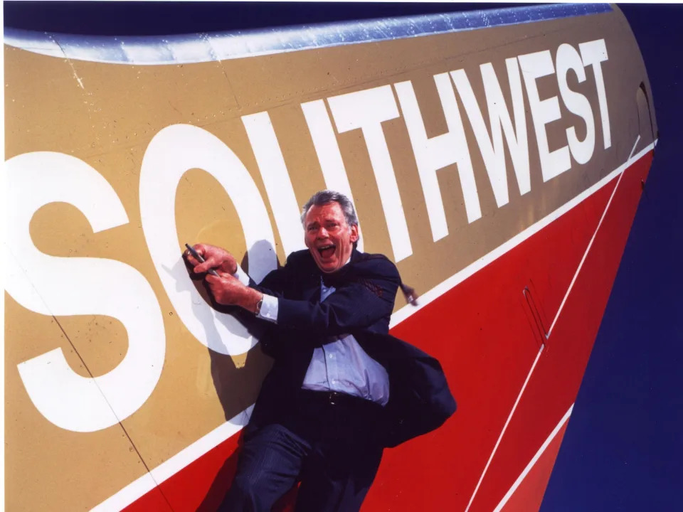 Southwest Herb Kelleher on_Plane_Tail source