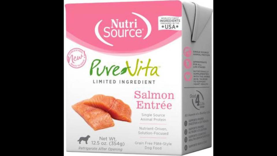 Nutri Source Pure Vita Salmon Entree Dog Food