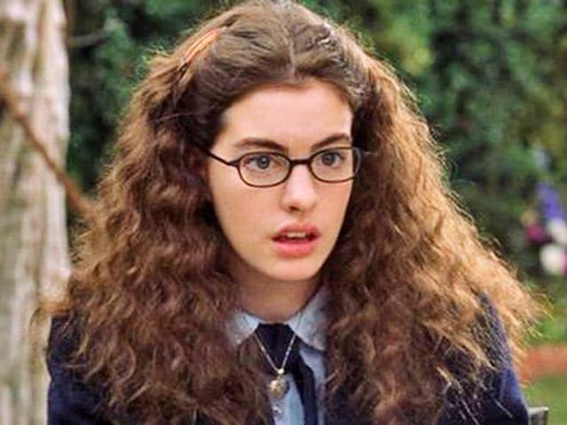 anne hathaway princess diaries before and after