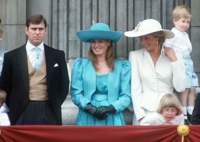 =Tim Graham Photo Library Prince Andrew, Sarah Ferguson, Princess Diana
