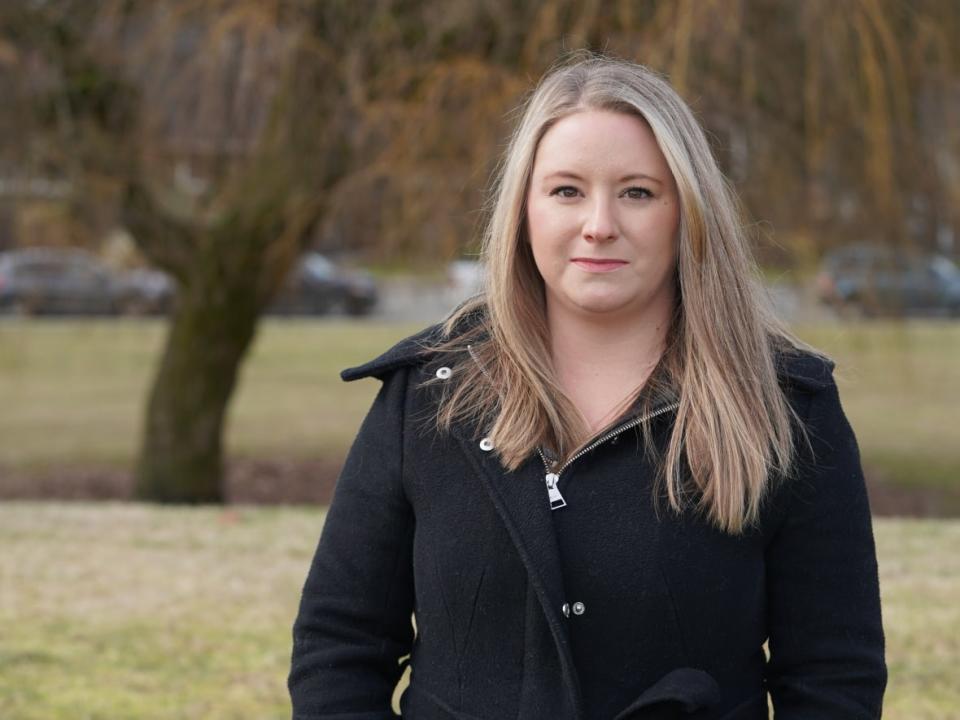 Amelia Cline, 33, says she was told to 'manage her expectations' when she brought forward her story of an abusive coach to ITP. (Nicholas Allan/CBC - image credit)