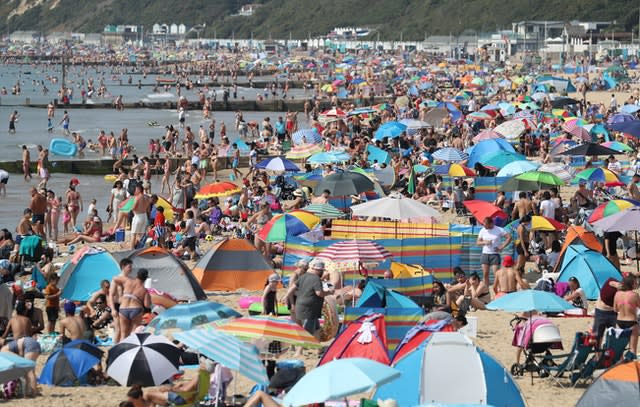 Bournemouth beach