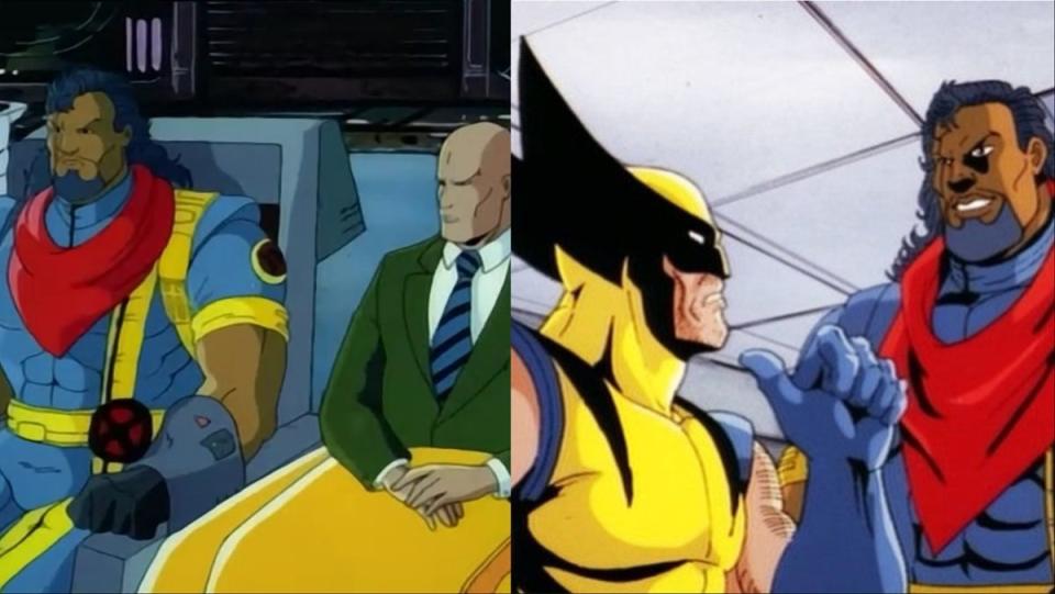 Bishop travels back in time to meet Xavier's mutants in the X-Men: The Animated Series version of "Days of Future Past."