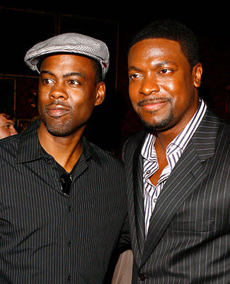 Chris Rock and Chris Tucker at the Hollywood premiere of New Line Cinema's Rush Hour 3