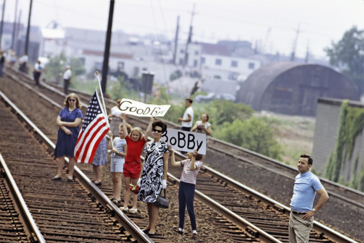 These Poignant Photos Of Mourners Watching Robert F Kennedys Funeral Train Werent Seen For 