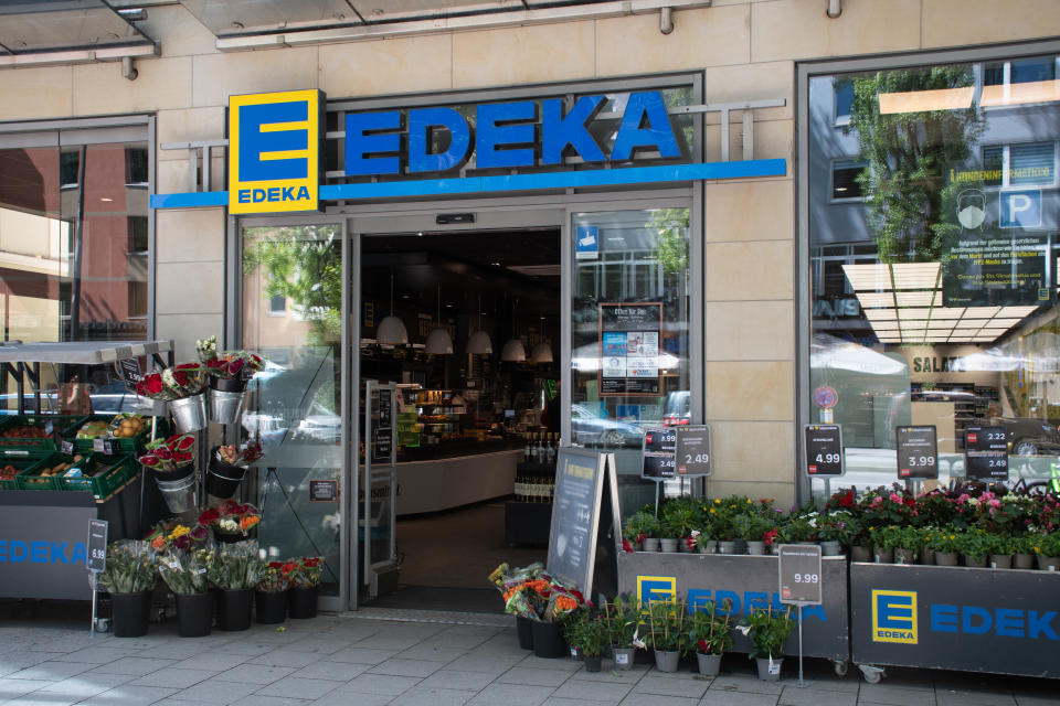 Edeka sorgte für Aufsehen im Netz. (Symbolbild: Getty Images)