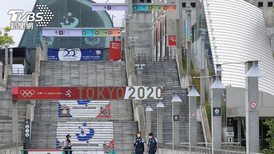 北海道足球賽場也剛被宣布閉門舉辦。（圖／達志影像美聯社）