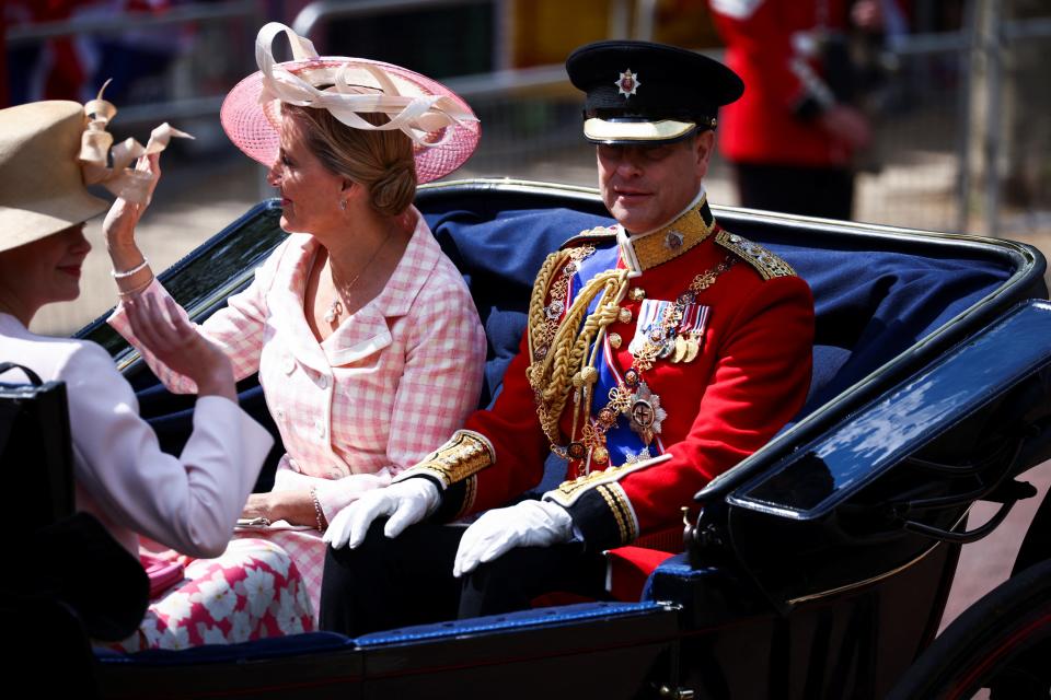 Prince Edward, Earl of Wessex and Sophie, Countess of Wessex (REUTERS)