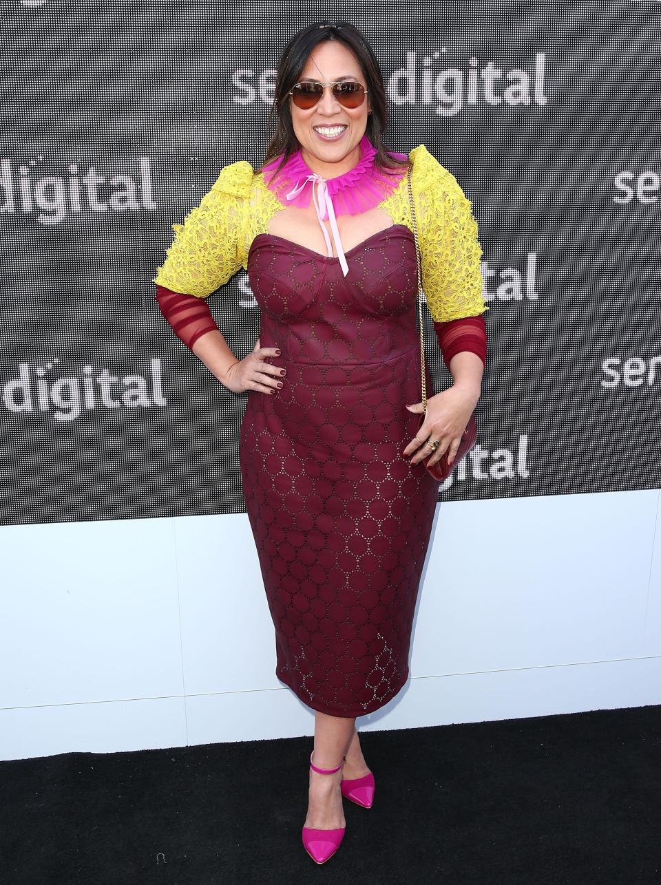 <p>Kate Ceberano went all out in this unusual combo.</p>