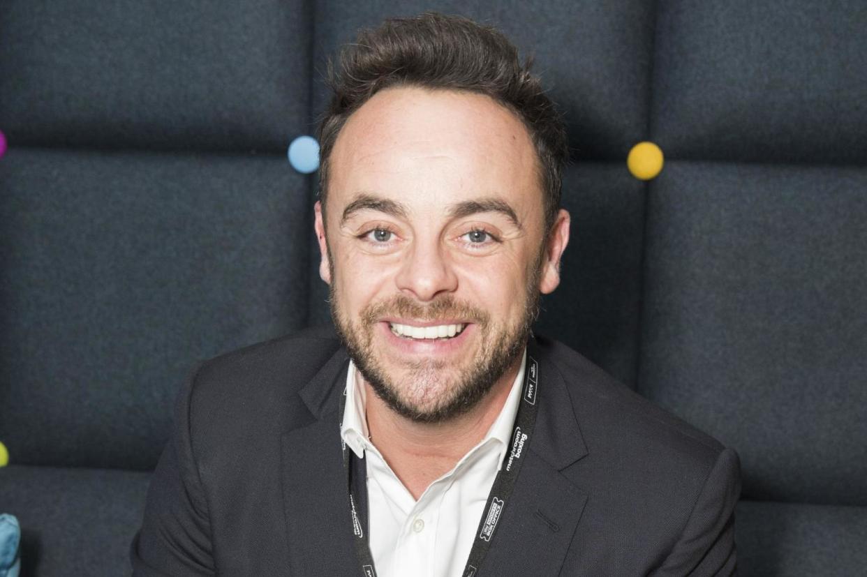 Reconciliation: McPartlin is now on speaking terms with his father: John Phillips/Getty Images