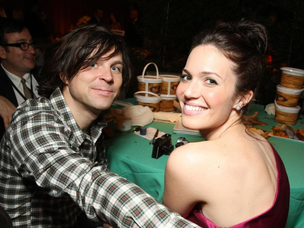 Ryan Adams and Mandy Moore in 2010: Rex Features