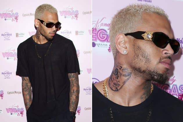 Rihanna wird sich über Chris Browns neues Tattoo sicher nicht freuen.