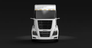 Nikola Two fuel cell semi rendering