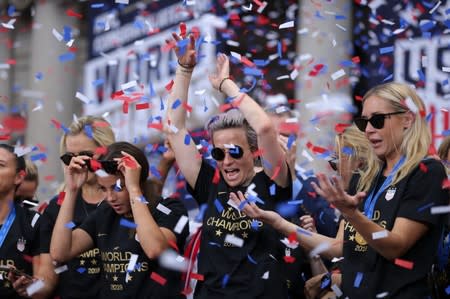 Soccer: Womens World Cup Champions-Parade