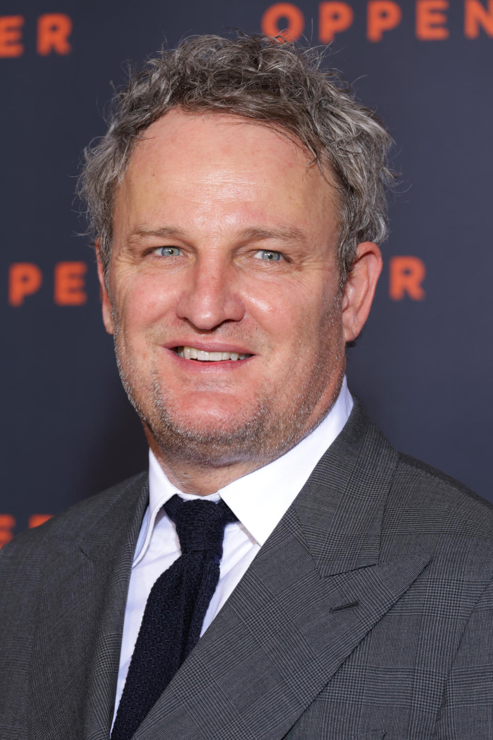 Jason Clarke on the red carpet for Oppenheimer