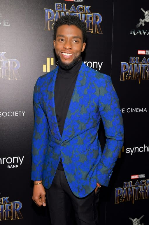 Actor Chadwick Boseman plays T'Challa, the king of Wakanda, in "Black Panther"