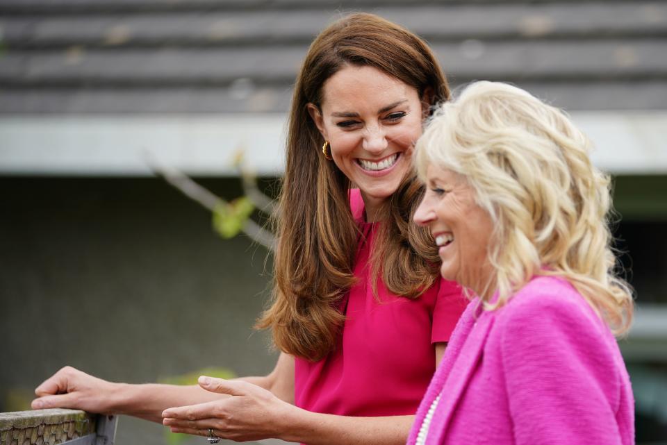 All the Photos From First Lady Jill Biden's Day with Kate Middleton