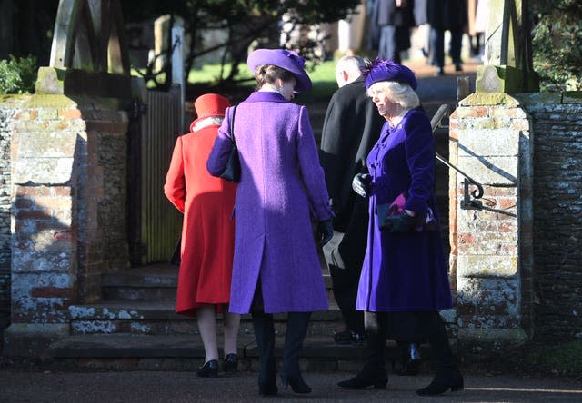 It has been reported the public might not have access to Sandringham to see the royals attend church on Christmas Day (Joe Giddens/PA)