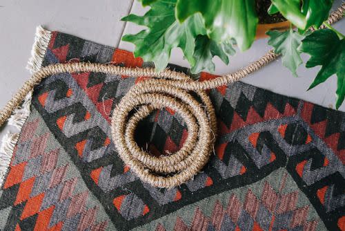 Jute Rope Extension Cord Wrap