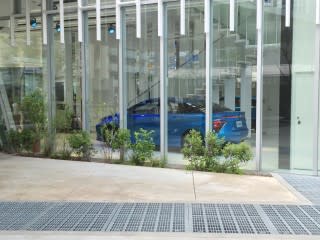 Toyota Mirai showroom and hydrogen fueling station, Tokyo, Japan, May 2015