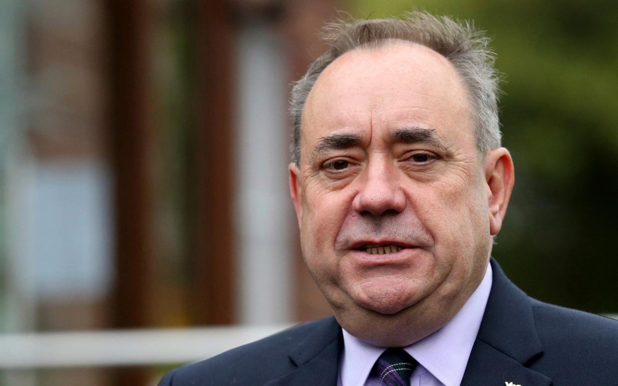 Alex Salmond was pushed over his conduct on the BBC's Today programme -  Scott Heppell/AP