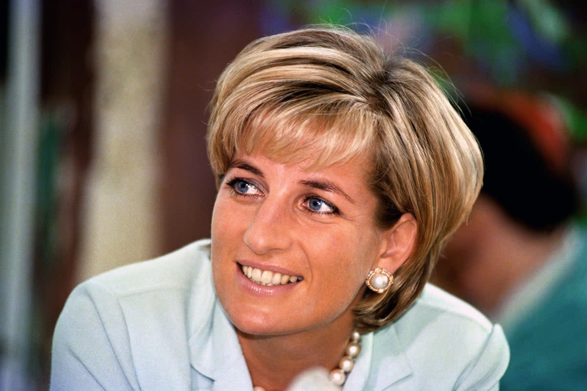 Diana, Princess of Wales, exchanged letters with former TV personality Michael Barrymore, the court hears (PA Archive)